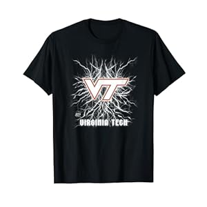 Virginia Tech Hokies 90’s Lightning Officially Licensed T-Shirt