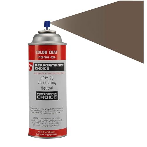 Mid America Motorworks 2003-2004 Corvette C5 Dark Neutral Color Coat Interior Refinish 12oz Aerosol