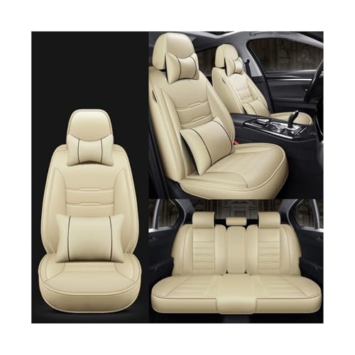 Housse Siège Voiture de Luxe pour Mercedes E300 W213 - Confort Premium Beige
