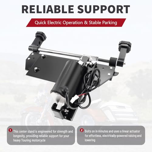 Orvex Electric Center Stand Kit for Harley Touring
