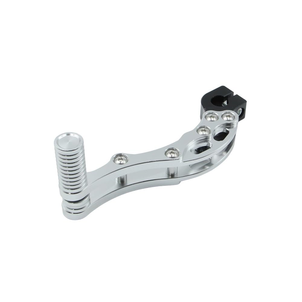 Xvedfh Silver Gear Shifter Pedal Motorcycle Kick Start Lever Cnc Modified Engine Starter For Scooter For Hyper For Naked For Jog As Rs Rsz Zy
