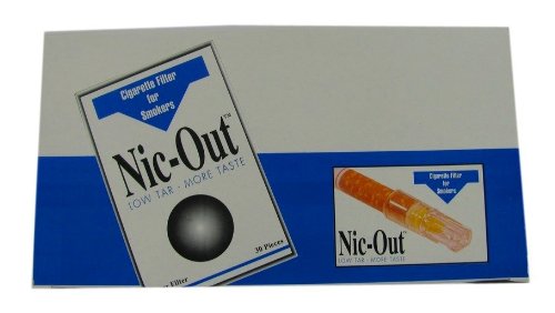 cigarette filters to quit smoking Amazon.com: NIC OUT Cigarette Filters 2 Cartons/Boxes 40 Packs (1200 Filters)  Smoking Free Tar & Nicotine Disposable Nicout Holders for Smokers Don't Quit  Smoking Nicfree : Health & Household