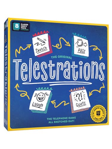 Jeu de fête Telestrations USAopoly le cadeau idéal dès 10 ans pour Noël