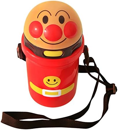 アンパンマン ストロー付 ダイカット 水筒 400ml (新型)