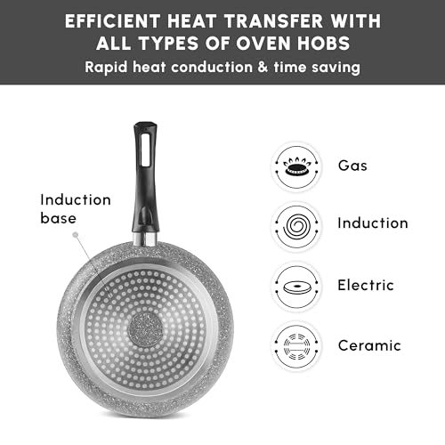 Karaca Gris 7-Piece Non-Stick Induction Cookware Set - Image 5