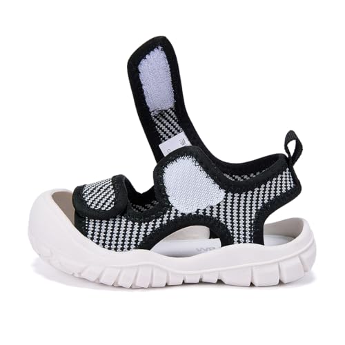 Image of BMCiTYBM Baby Boy Girl Closed Toe Summer Toddler Sandals Lightweight Shoes Infant Non-Slip First Walking Sneakers 6 9 12 18 24 Months 2-3 Years