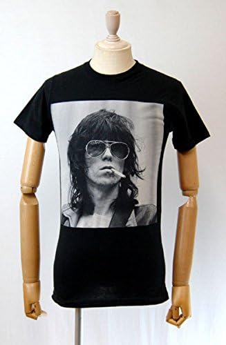 リトルパイレーツ ロック バンド Tシャツ キース リチャーズ Keith Richards ローリング ストーンズのメンバー M ブラック 並行輸入品 Tシャツ カットソー 通販 Amazon