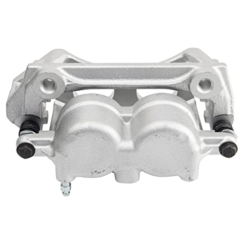 Image of TRQ Front Left Brake Caliper w /Bracket Drivers Side | For 1999-2004 Ford F-150 2004 F-150 Heritage