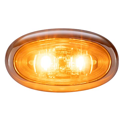 Luz Marcador Oval LEDs 10 Unidades Ámbar 2"x0.75" miniatura 4