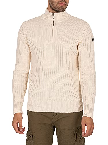 Schott NYC Herren PLECORAGE2 Polo-Pullover, Naturfarben, XX-Large