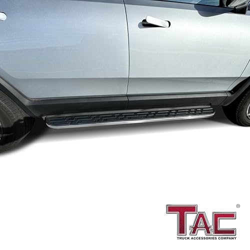 Estribos laterales para Rivian R1S R1T 2022-2024 aluminio negro miniatura 3