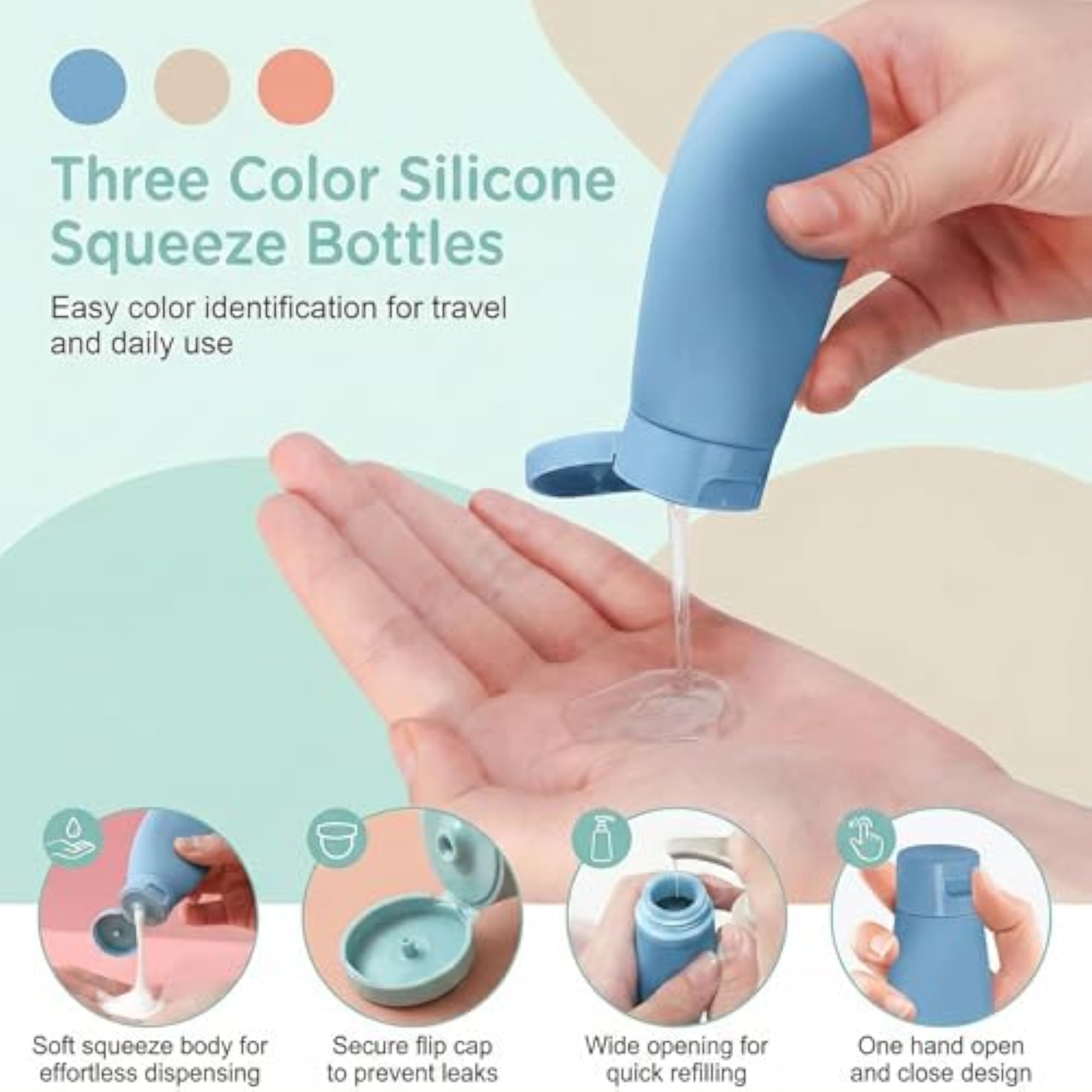 11 Pack Travel Bottles for Toiletries