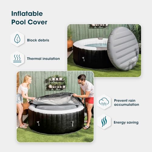 Cobertor Térmico Redondo para Jacuzzi de 82 pulgadas miniatura 4