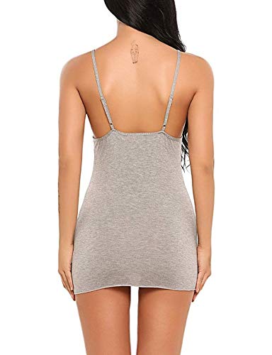 Image of Women's Poly Lycra Solid Above Knee Baby Doll Set
