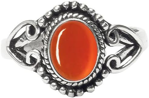 Gemstone Ring, Silver Ring, Silver Overlay Handmade Ring, Bohemian Jewelry, Silver Ring For Women Girls All Size US, Anniversary Gift, Gift For Her, Christmas Gift - Image 2