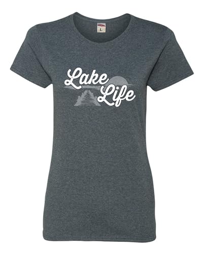Go All Out Womens Lake Life Fashion Summer Boating T-Shirt3