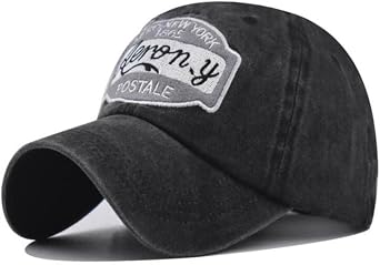 Vintage New York NY Cotton Baseball Cap Men Women Retro Sports Outdoor Casual Sun Hat
