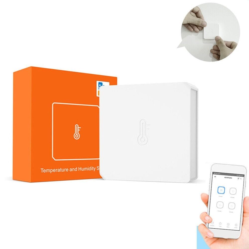 SPORTARC Capteur de température et d'humidité SNZB-02, capteur de température et d'humidité Smart Home Remotel Monitor, pour SNZB02 pour maison intelligente, installation facile et rapide