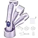 Hatteker Elektrorasierer für Damen Intimrasierer für Frauen Epilierer Bikini Trimmer 3-in-1 Damenrasierer Elektrisch Led-Anzeige IPX7 Wasserdicht mit USB-Ladestati (lila)