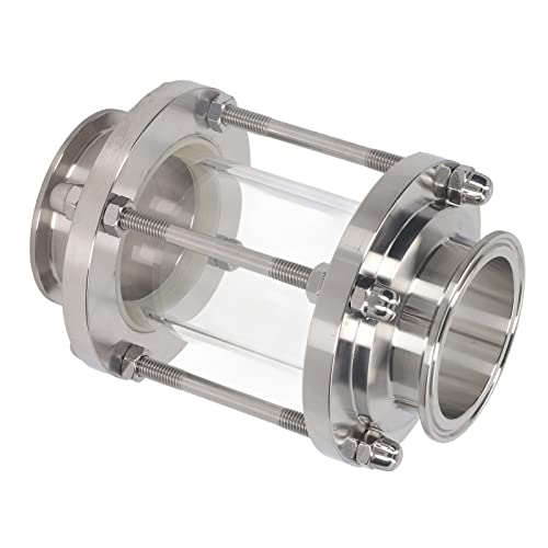 Mirilla en línea de acero inoxidable AUNMAS de 76 mm para control de agua y aceite 4