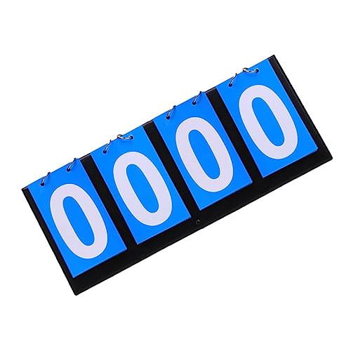 Tablero de puntuación portátil para deportes competitivos Happyyami, color azul, fabricado en PVC miniatura 1