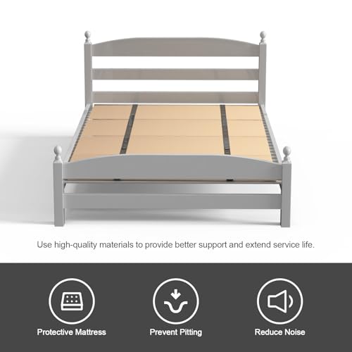 Imperius Mattress Support Wooden Bunkie Board/Bed Slats/Queen Bed Board Under Mattress Support(57"x 64" Queen Size)
