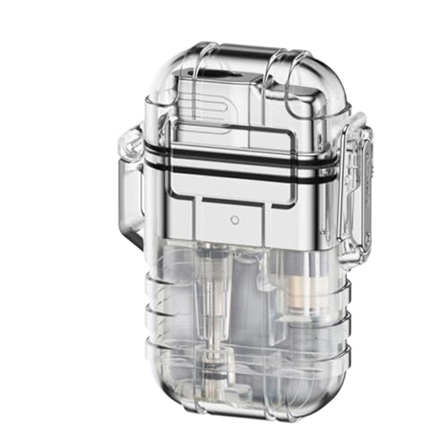 Encendedor Jet Flame resistente al viento con ventana transparente para evitar sorpresas 2