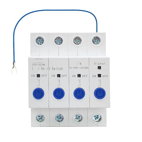 Disjoncteur commande multicanal 4P 63A résout pannes tableau DIN
