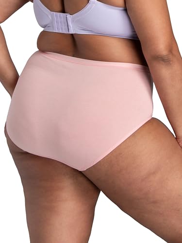 Fruit of the Loom Women's Plus Size Underwear Briefs, Designed to Fit Your Curves4