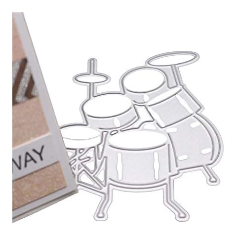 Drum Metal Metal Cutting Dies Card Making Emboss Stencil DIY Scrapbook Album Paper Cards Craft Decor Craft Cover