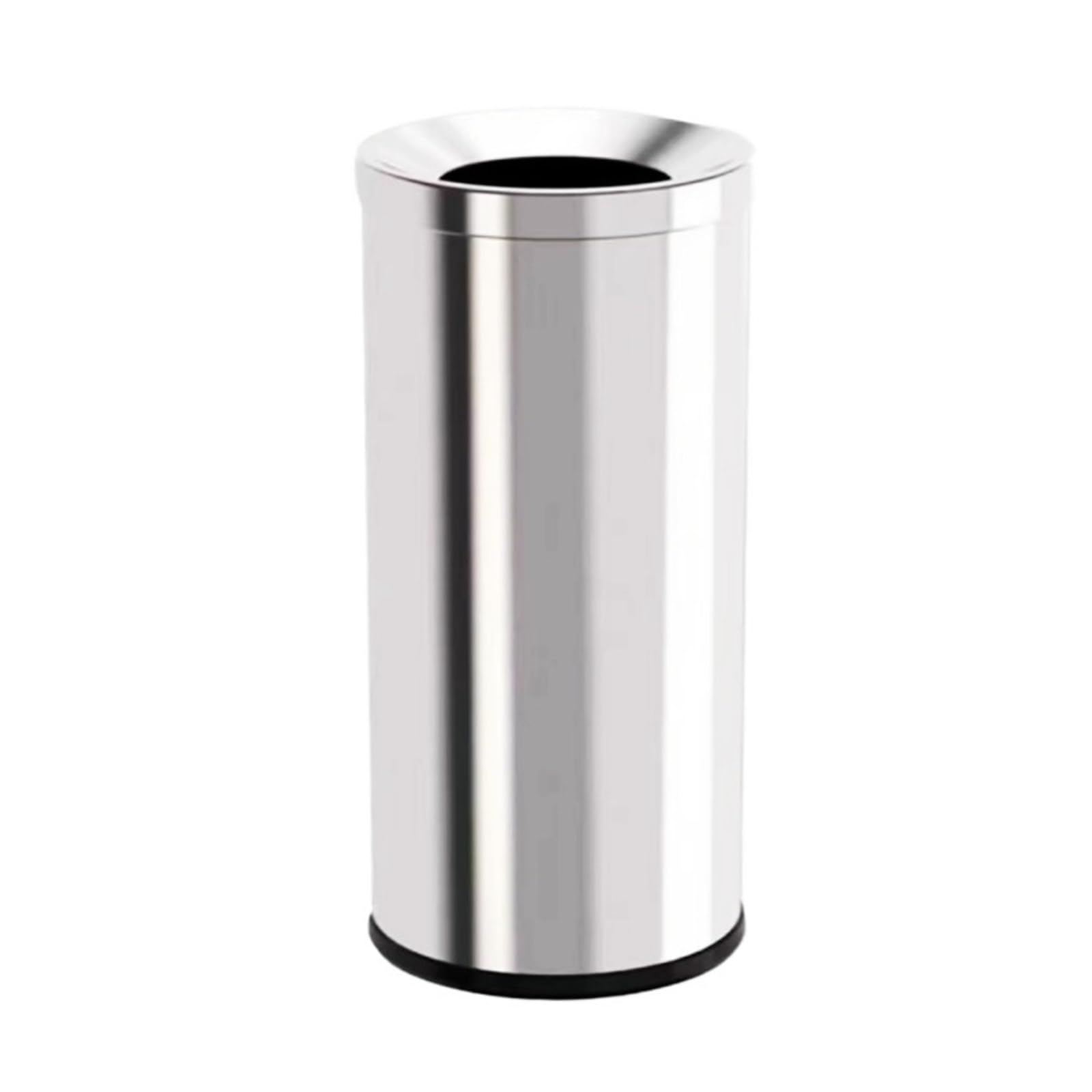 Z4T8M2K6G5 Waste Bin Metal Round Waste Bin Made of Steel Basket for Offices Schools Home Trash Can(Small)