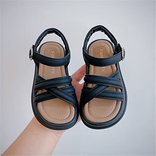My The First Pair Of Sandals Toddler Baby Girls Solid Open Toe Flat Shoes Summer Cute Mary Jane Shoes Dress Sandals4