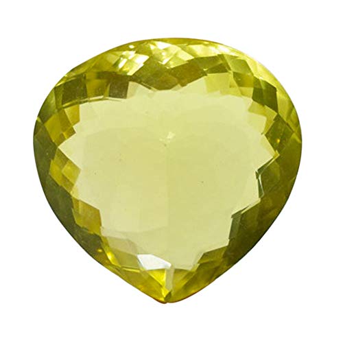 Quartz citron cœur naturel contre le stress ambiant pour retrouver clarté et calme