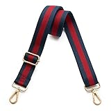 TOP MATERIAL & EXQUISITE HANDWERKSKUNST - Hergestellt aus buntem Nylon, stabile Metallschnallen. Der Taschengurt ist robust und langlebig, wie Sie sehen können, vier Nadeln und sechs Nähfäden machen ihn stärker, für mehr Haltbarkeit sind die Seitensäume doppelt genäht.