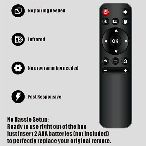 Image of HY320 HY300 HY300PRO Projector Remote Compatible for Magcubic HY300 Pro Projector Remote Replacement Ear&Ear HY300PRO HY 300 Proyector 4k for Maypug P1 Mini Projectors