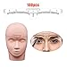 Locisne 130Pcs Regla del tatuaje de la ceja, desechable Maquillaje Herramienta Medida Ceja Microblading Plantilla pegatina para maquillaje permanente Tatuaje bricolaje