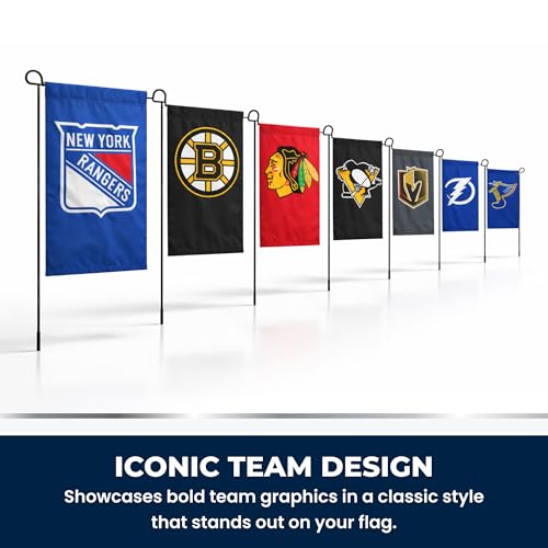 Party Animal NHL Team Premium Garden Flag, Nylon, Washington Capitals - image 2