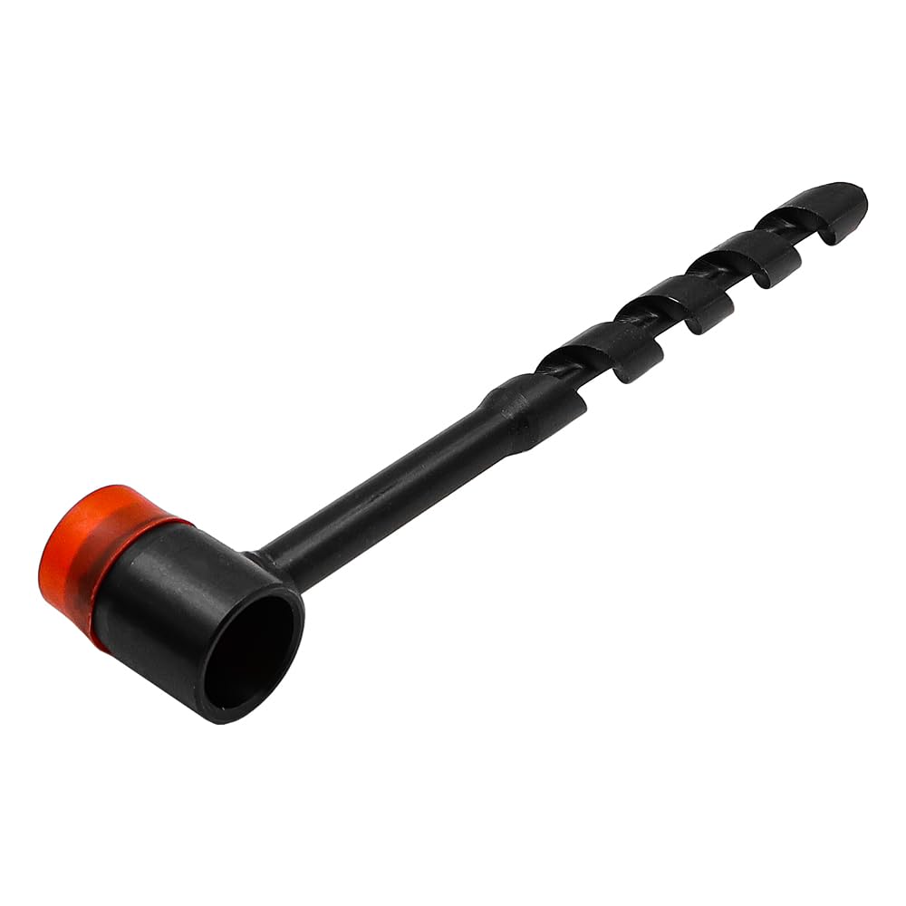 Hsthe Sea Hand Drill for Woodworking Portable Multi-Purpose Auger, Spiral Drill for Outdoor Camping (16 x 230 mm) (Black)