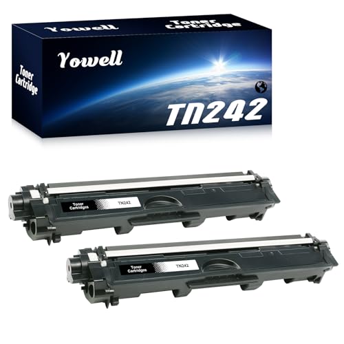 Yowell 2X TN242 Toner Schwarz Kompatibel