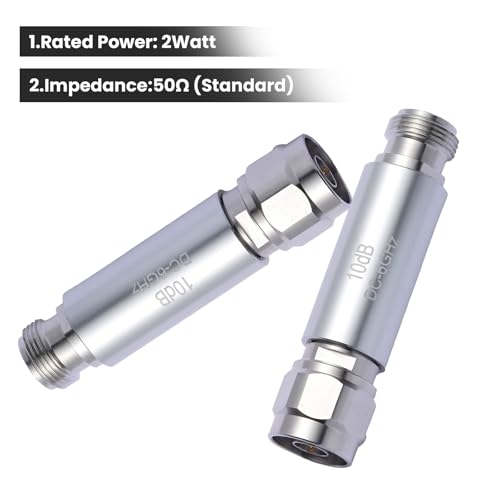 Atenuador N-Type 50dB 2W 6GHz Precisión miniatura 2