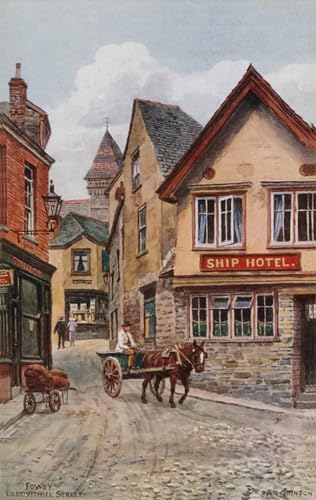 Cuadro lienzo Fowey Lostwithiel Street: arte de Alfred Robert Quinton para tu sala de estar