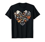 Photo Gallery modello spaventoso halloween carino halloween cuore costume maglietta Photo Gallery modello spaventoso halloween carino halloween cuore costume maglietta