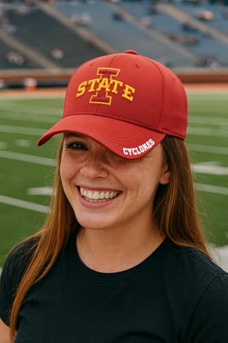 Gorra oficial Iowa State ajustable clásica roja miniatura 4
