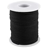 Nylon Thread Twine for Gardening Braided Bracelets DIY Crafts (2mm-101feet, Black)