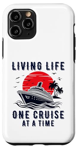 Living Life One Cruise At A Time �ʔ��� �D �N���[�W���O �W�b�v �X�}�z�P�[�X iPhone 11 Pro �p