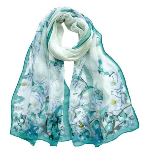 Image of Xyueanlo Scarfs for Women Fashion Scarves Print Pattern Lightweight Sunscreen Scarf Wraps Shawls