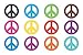 Trend Enterprises Inc. Peace Signs Solids Mini Accents Variety Pack