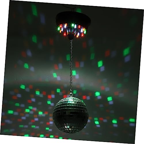 SEWACC Mirror Ball Lights Rotating Disco Ball Motor Led Spotlight for Parties Events