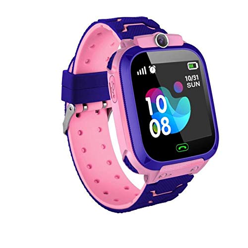 Q12 Smart Watch, Fitness Tracker, New In 2021, Ip67 Waterproof, with Oxygen Saturation, Bluetooth Call, Children's Male and Female Pedometer,Removable Strap(Red) Cover