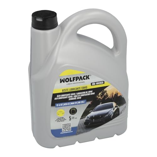 Aceite lubricante 15w40 turismos 5 litros. aceite para motores diesel y gasolina